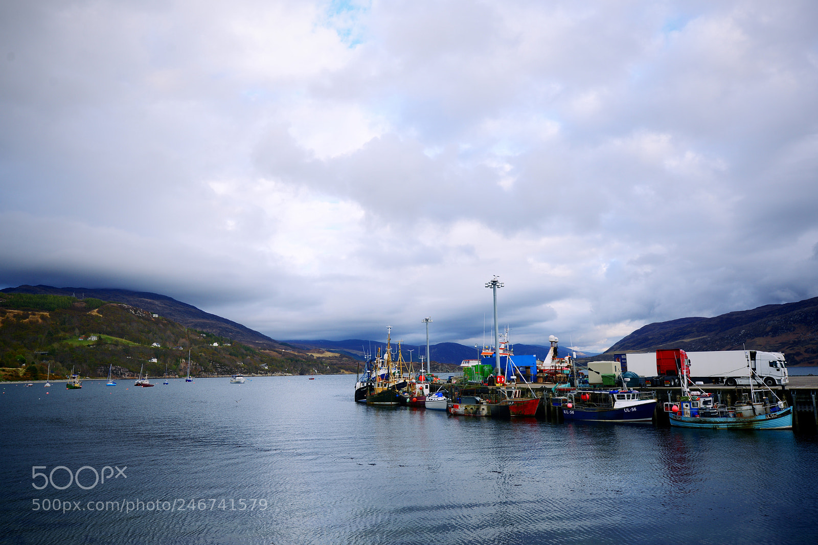 Nikon D600 sample photo. Ullapool pier photography