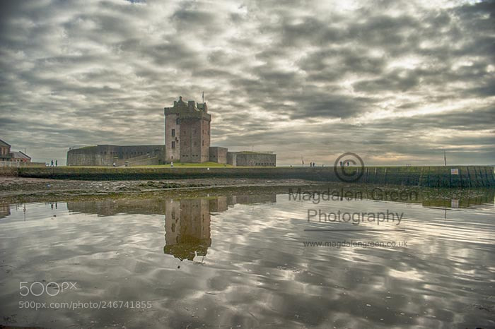 Nikon D700 sample photo. Broughty ferry castle photography