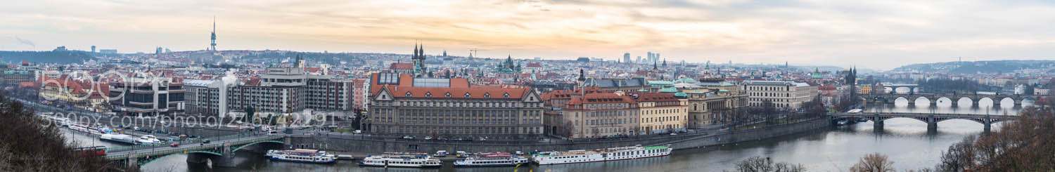 Sony SLT-A58 sample photo. Panorama of prague photography