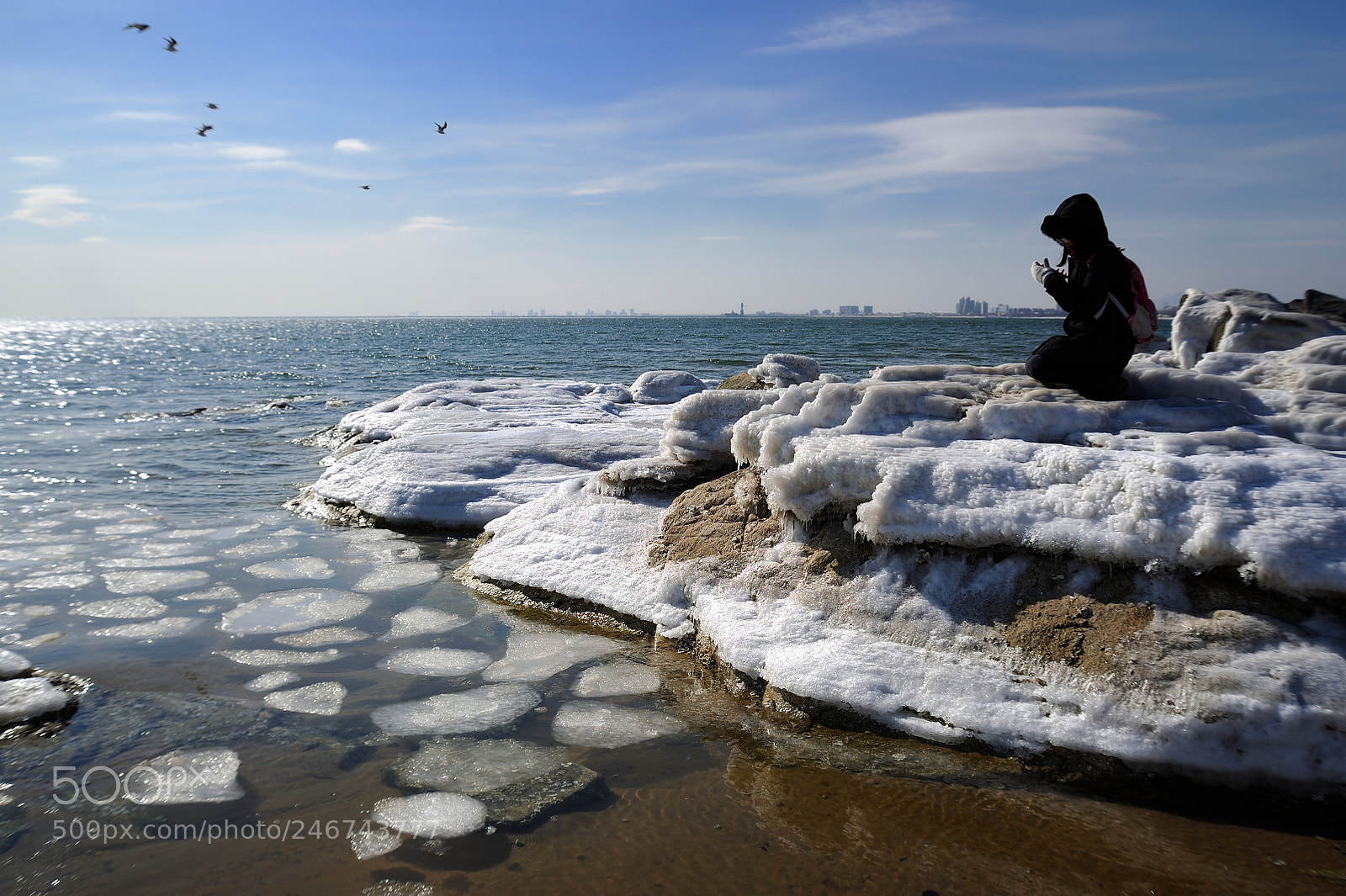 Nikon D3S sample photo. Ice sea photography