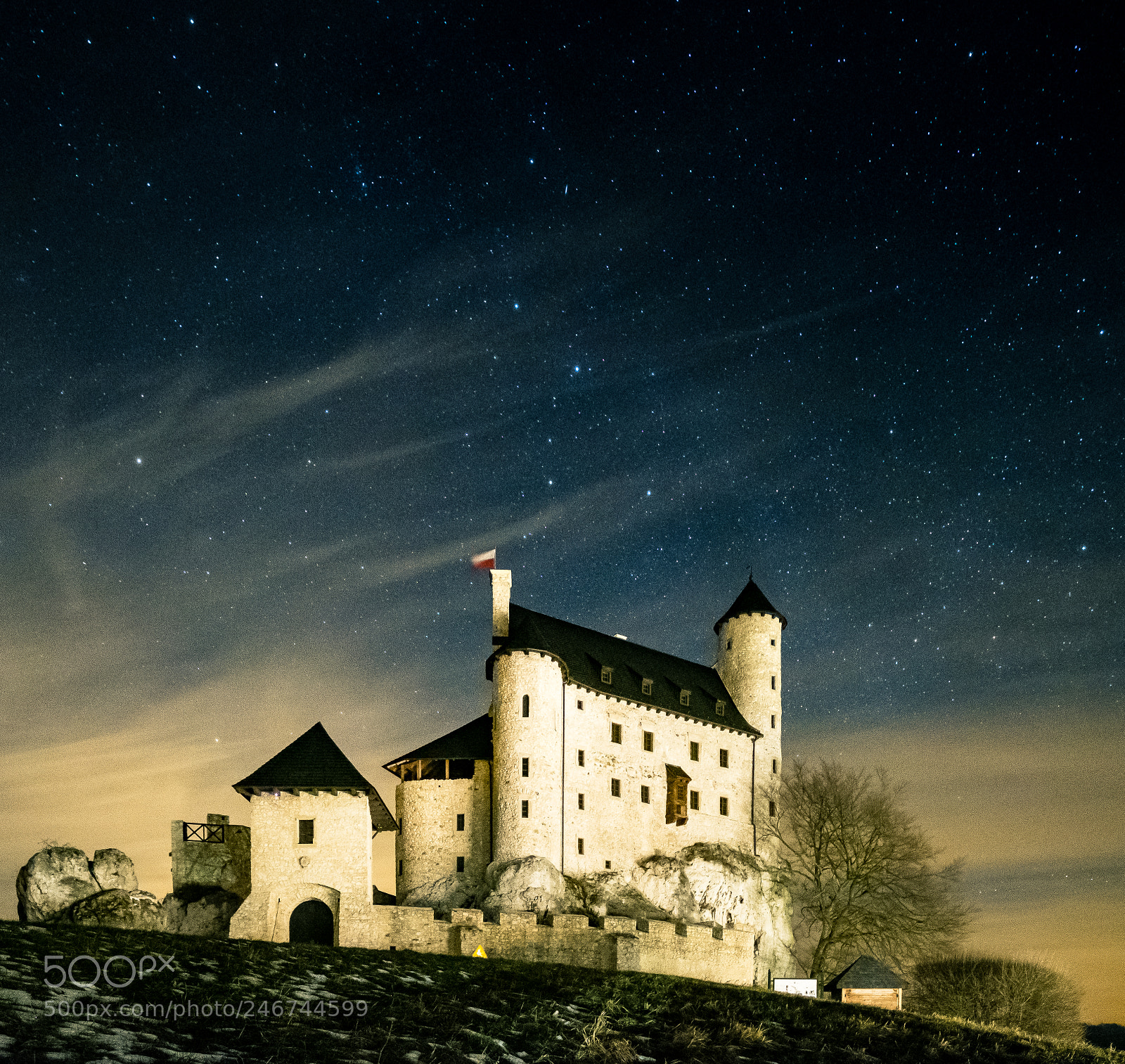 Fujifilm X-T2 sample photo. Bobolice castle photography