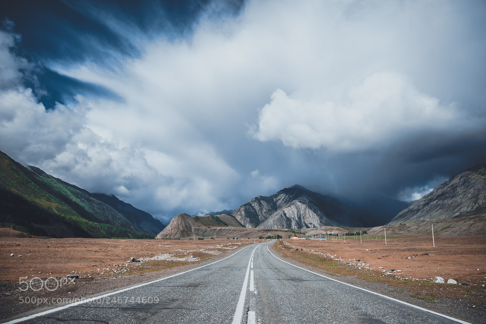 Nikon D610 sample photo. Road in the mountains photography