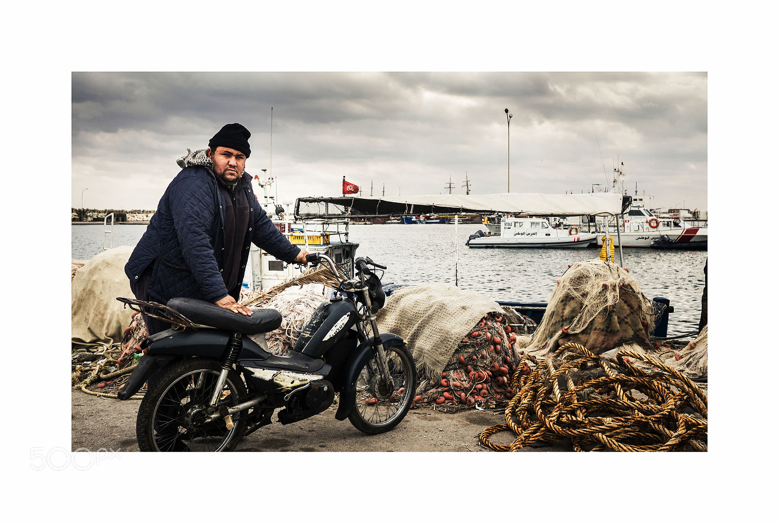 Olympus OM-D E-M1 sample photo. The biker of the photography