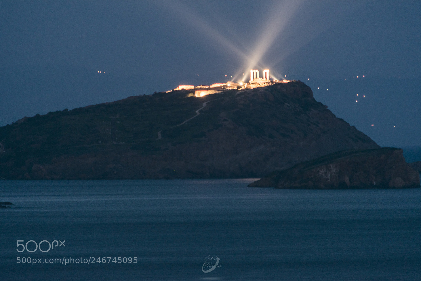 Nikon D3400 sample photo. Temple of poseidon photography