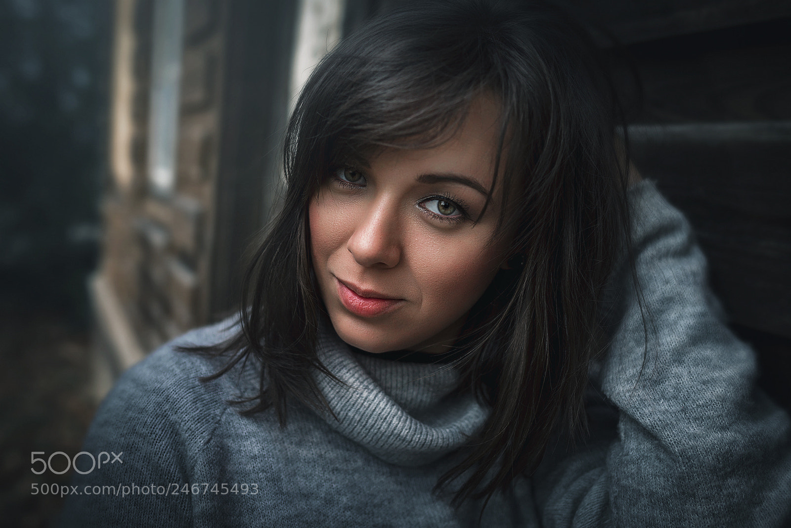 Sony a7R sample photo. Moody portrait ii photography