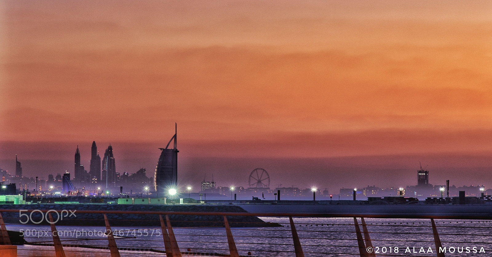 Nikon D5600 sample photo. Dubai skyline photography
