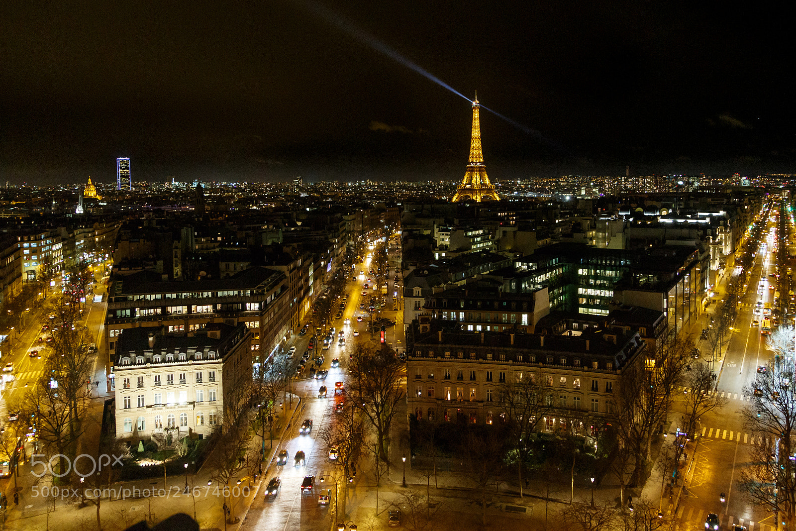 Canon EOS 6D sample photo. Paris at night photography