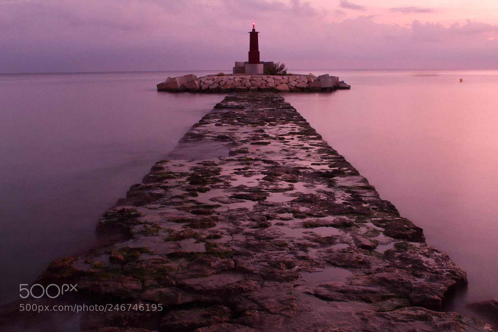 Canon EF-S 18-55mm F3.5-5.6 III sample photo. Road to the lighthouse photography