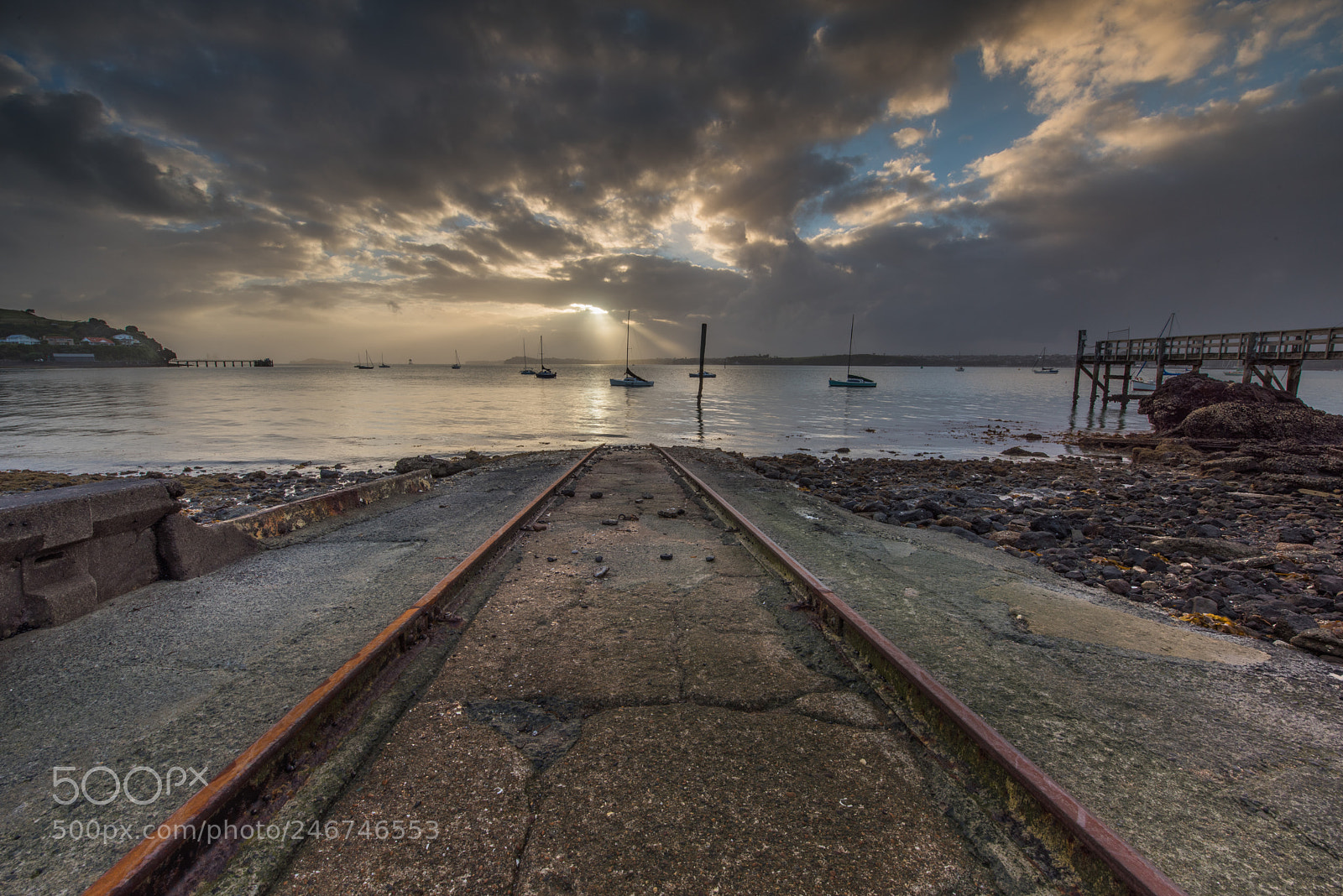 Nikon D810 sample photo. Rail ray junction photography