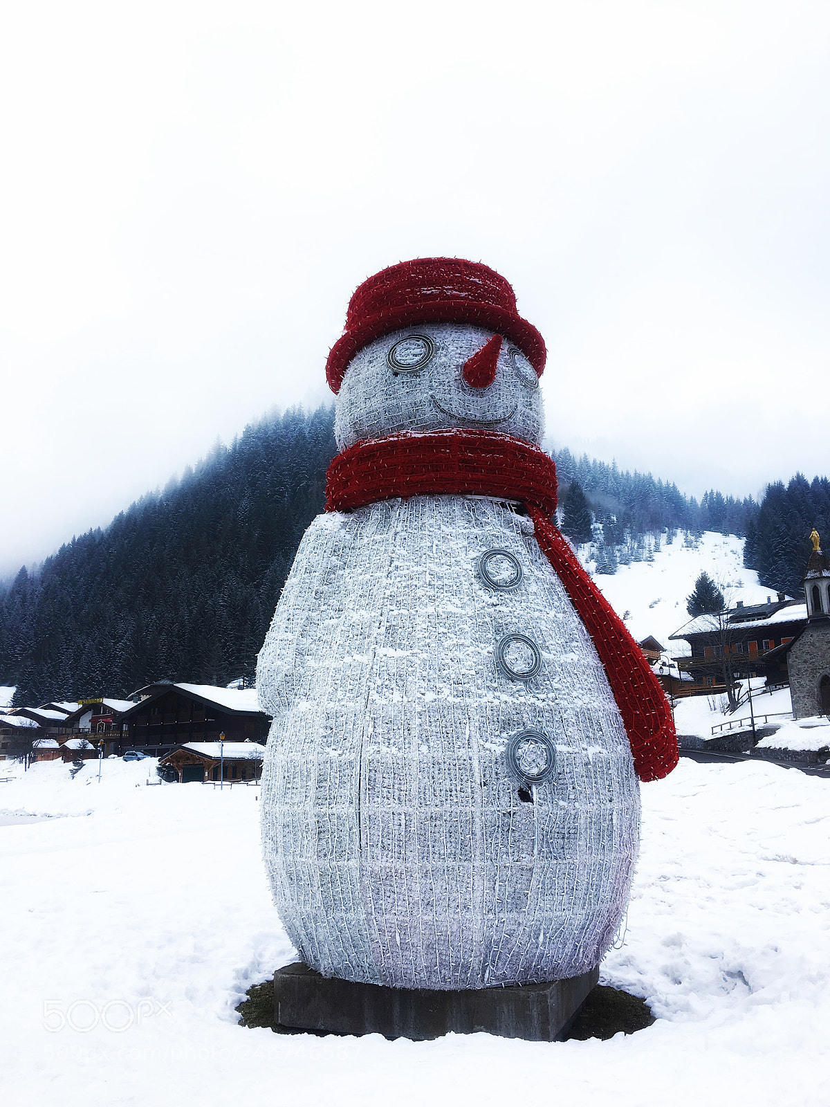 Apple iPhone 6s sample photo. The last snowman photography