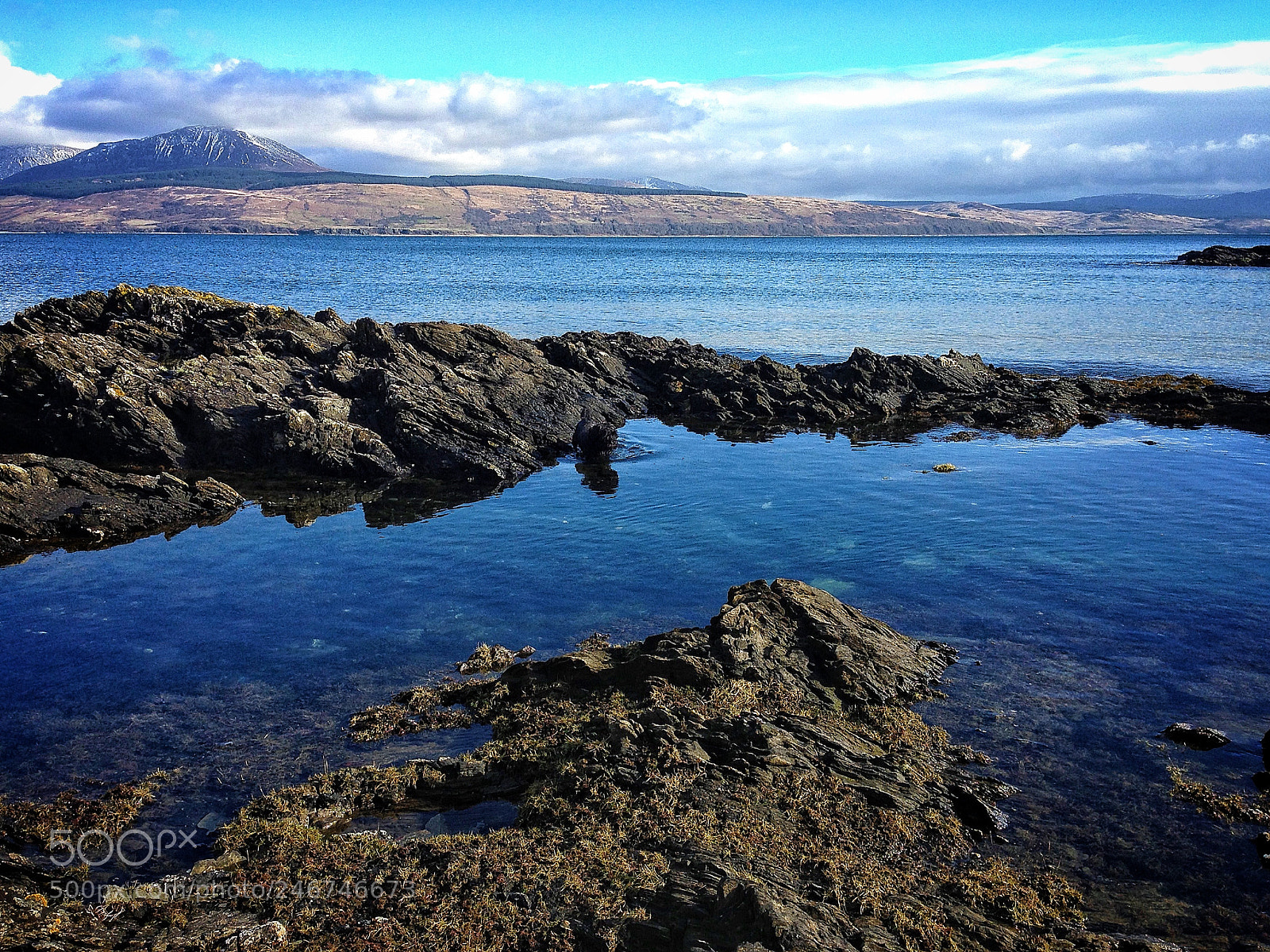 Apple iPhone 5c sample photo. Kilbrannan sound on a photography