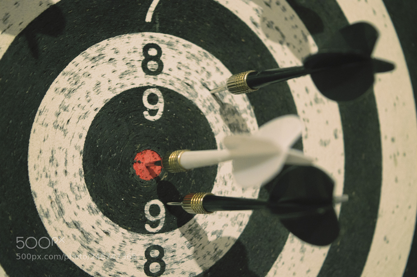 Nikon D3200 sample photo. Dart board photography