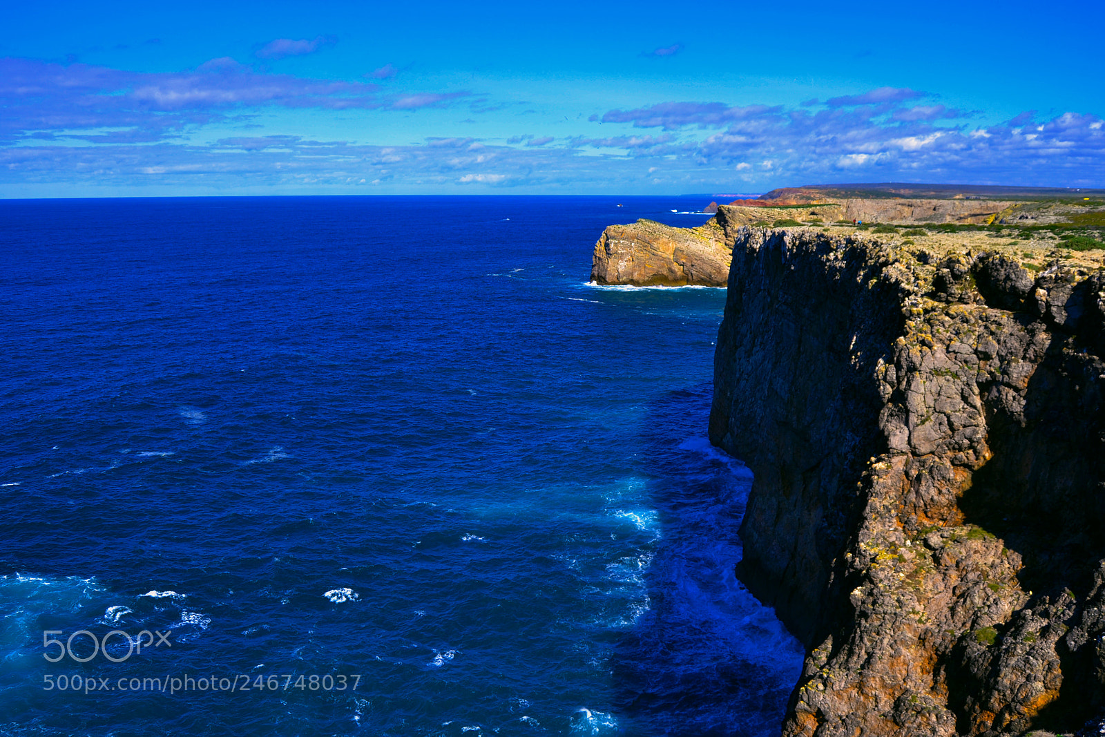 Nikon D3100 sample photo. Acantilado costa vicentina photography