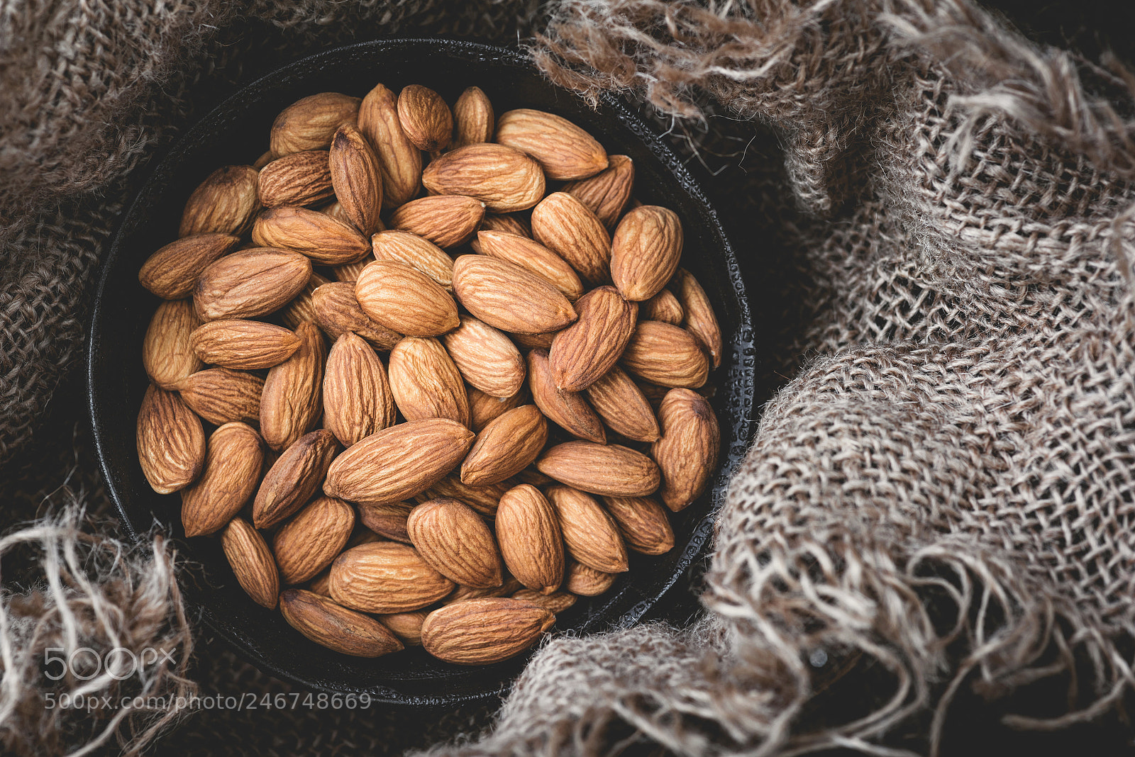 Nikon D810 sample photo. Almonds in bowl on photography