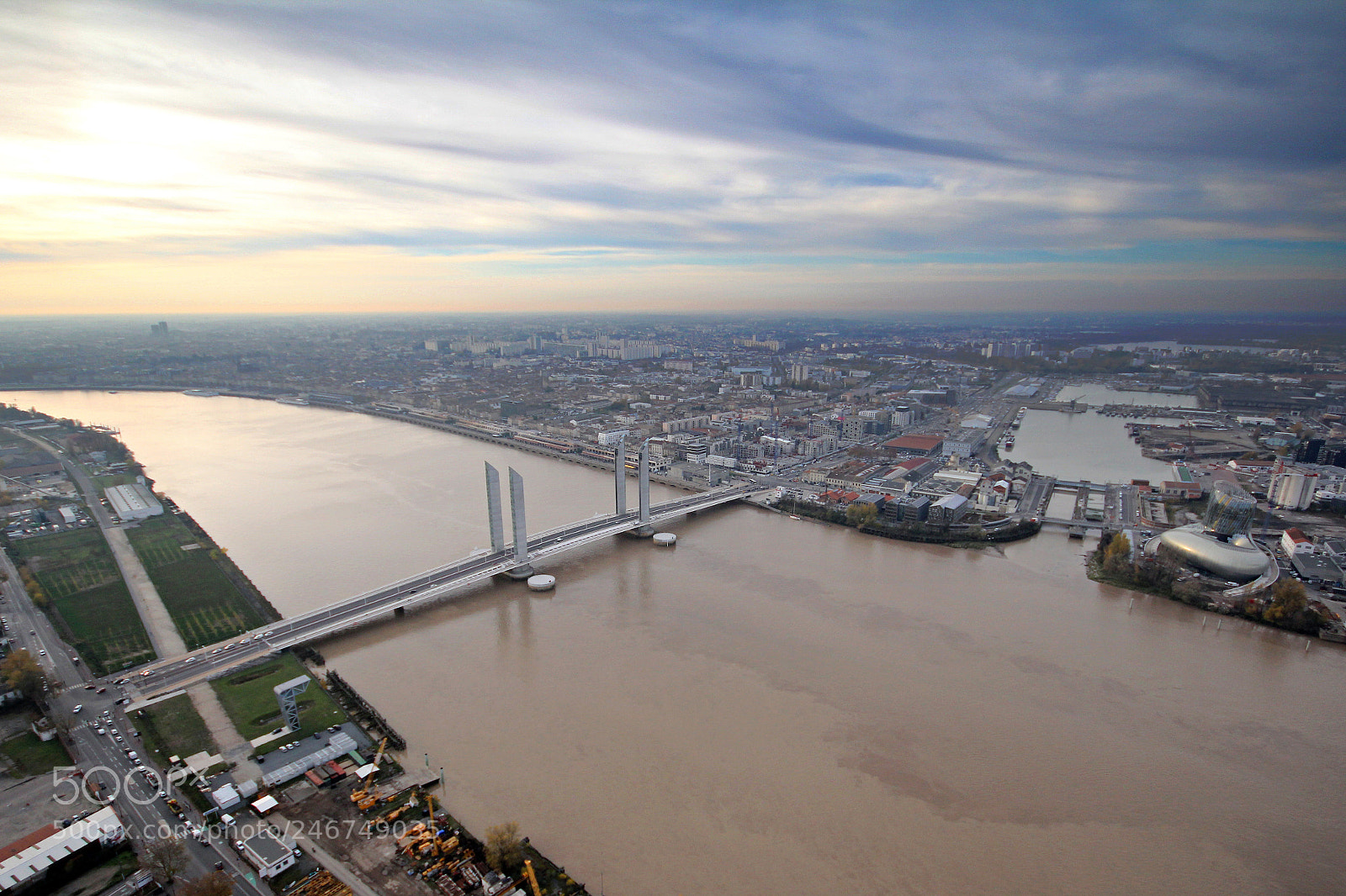 Canon EOS 60D sample photo. Bordeaux from the sky photography