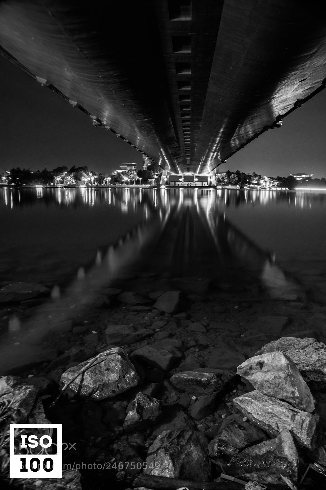 Sony a7 sample photo. Below the bridge photography