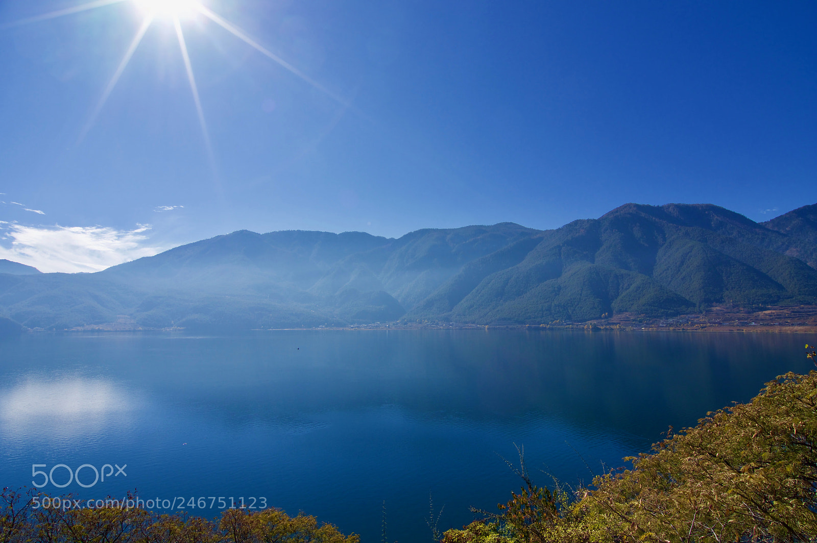 Pentax K-3 sample photo. Lugu lake photography