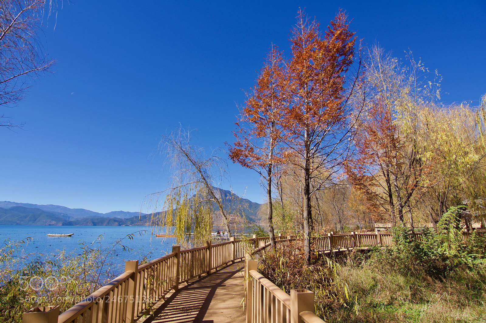 Pentax K-3 sample photo. Lugu lake photography