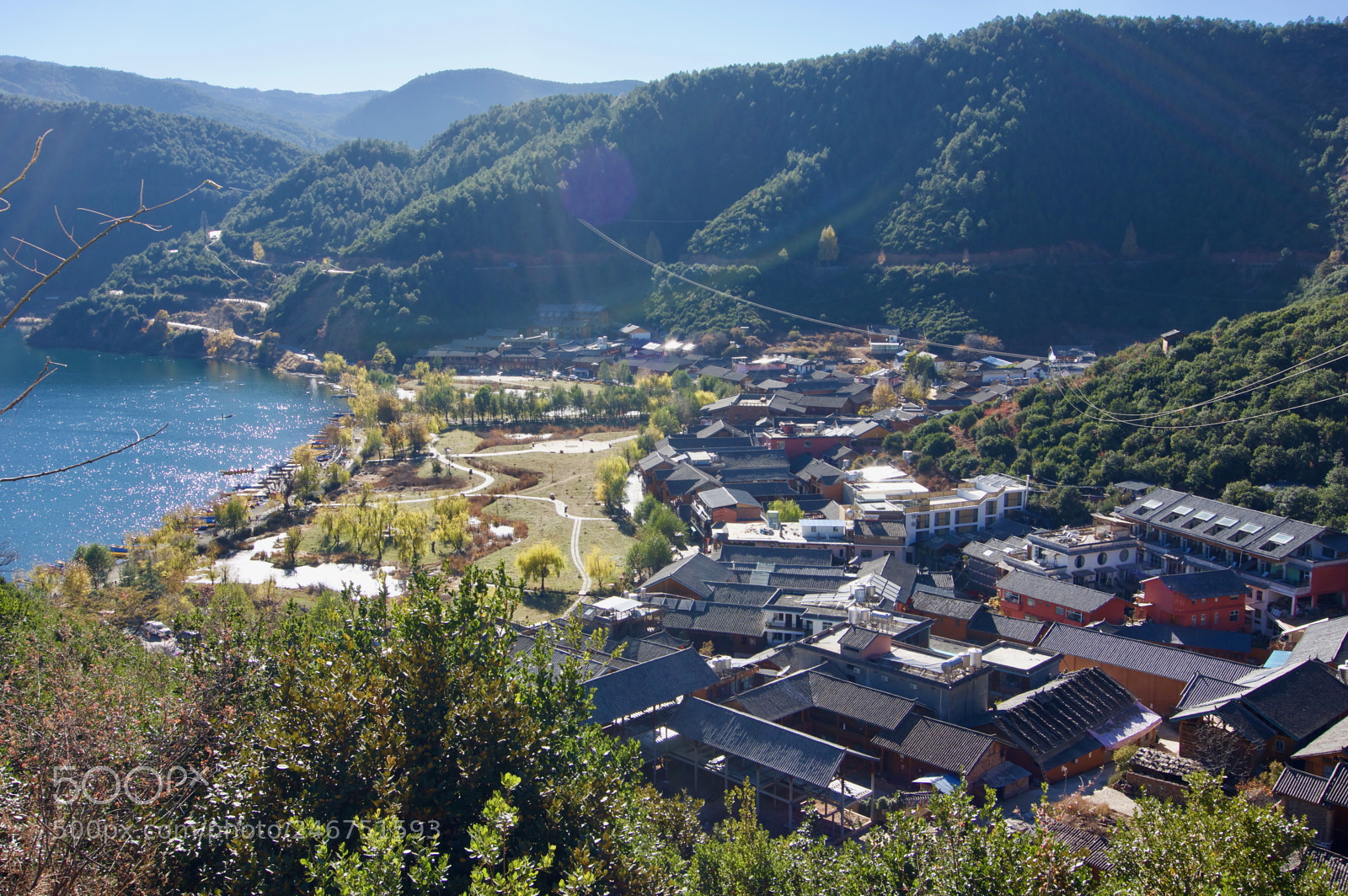 Pentax K-3 sample photo. Lugu lake photography