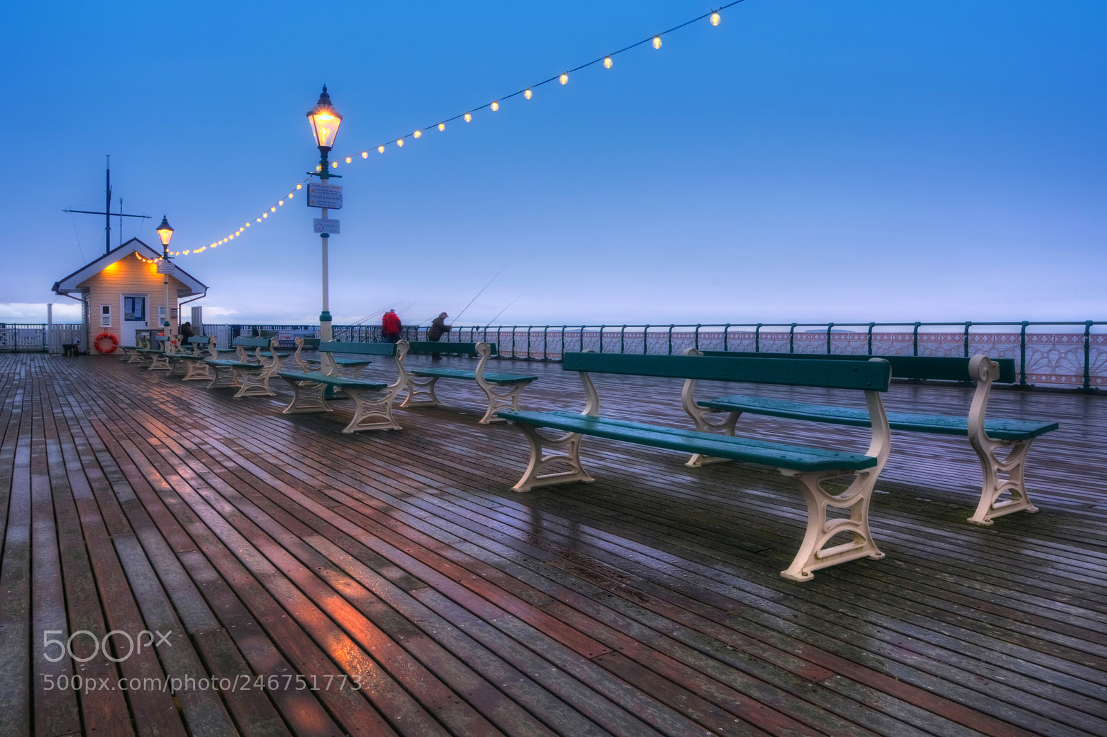 Nikon D7100 sample photo. Penarth pier photography