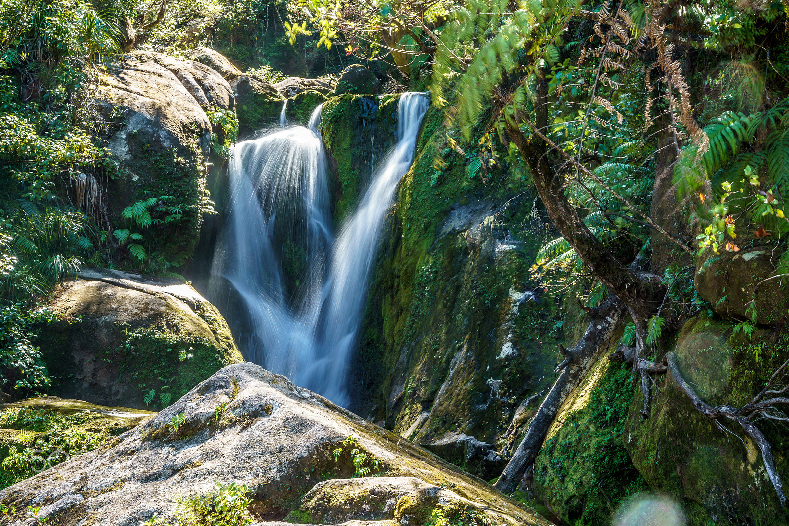 Sony a9 sample photo. Small waterfall photography