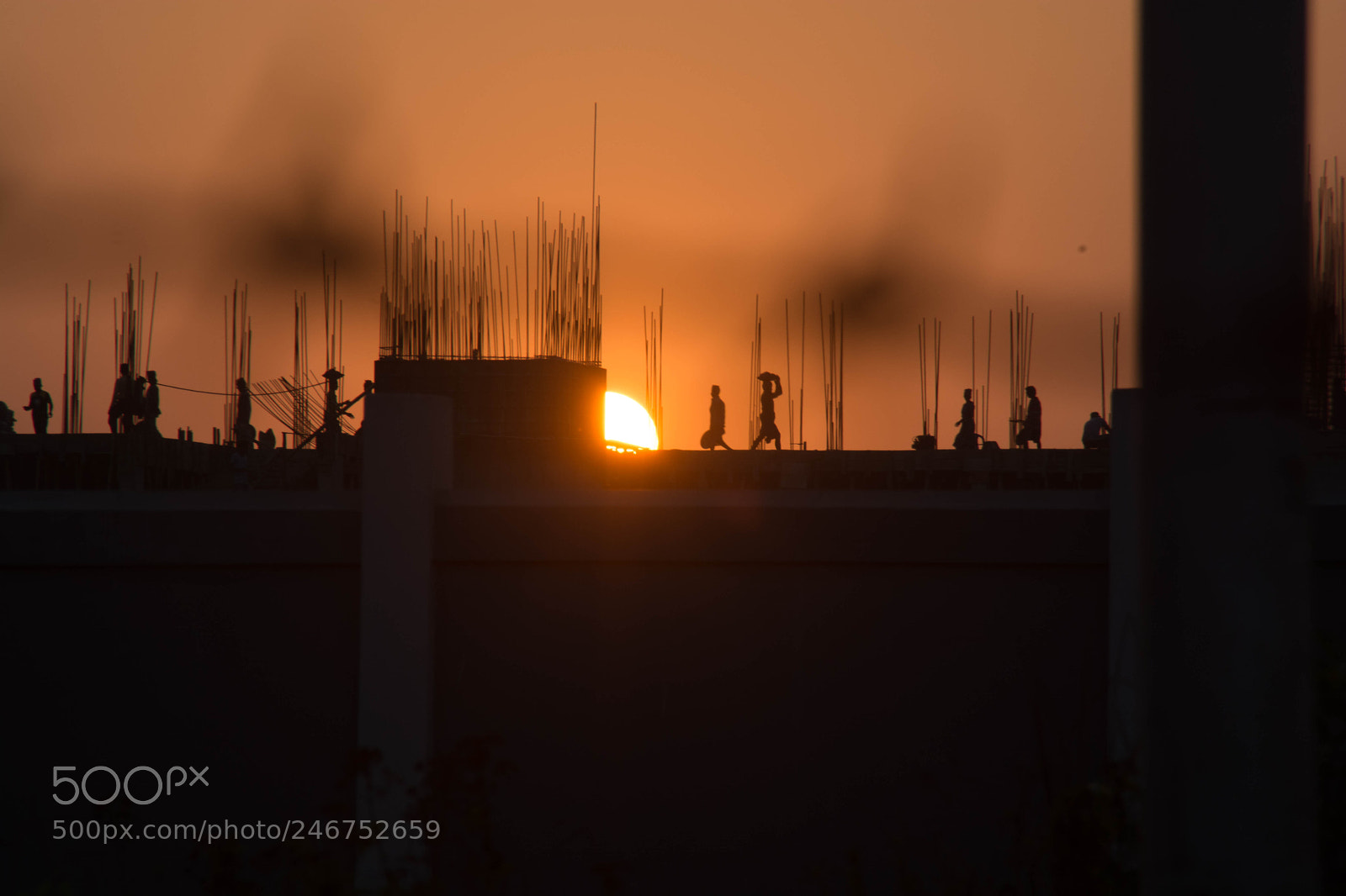 Nikon D5200 sample photo. Labours of sunset photography
