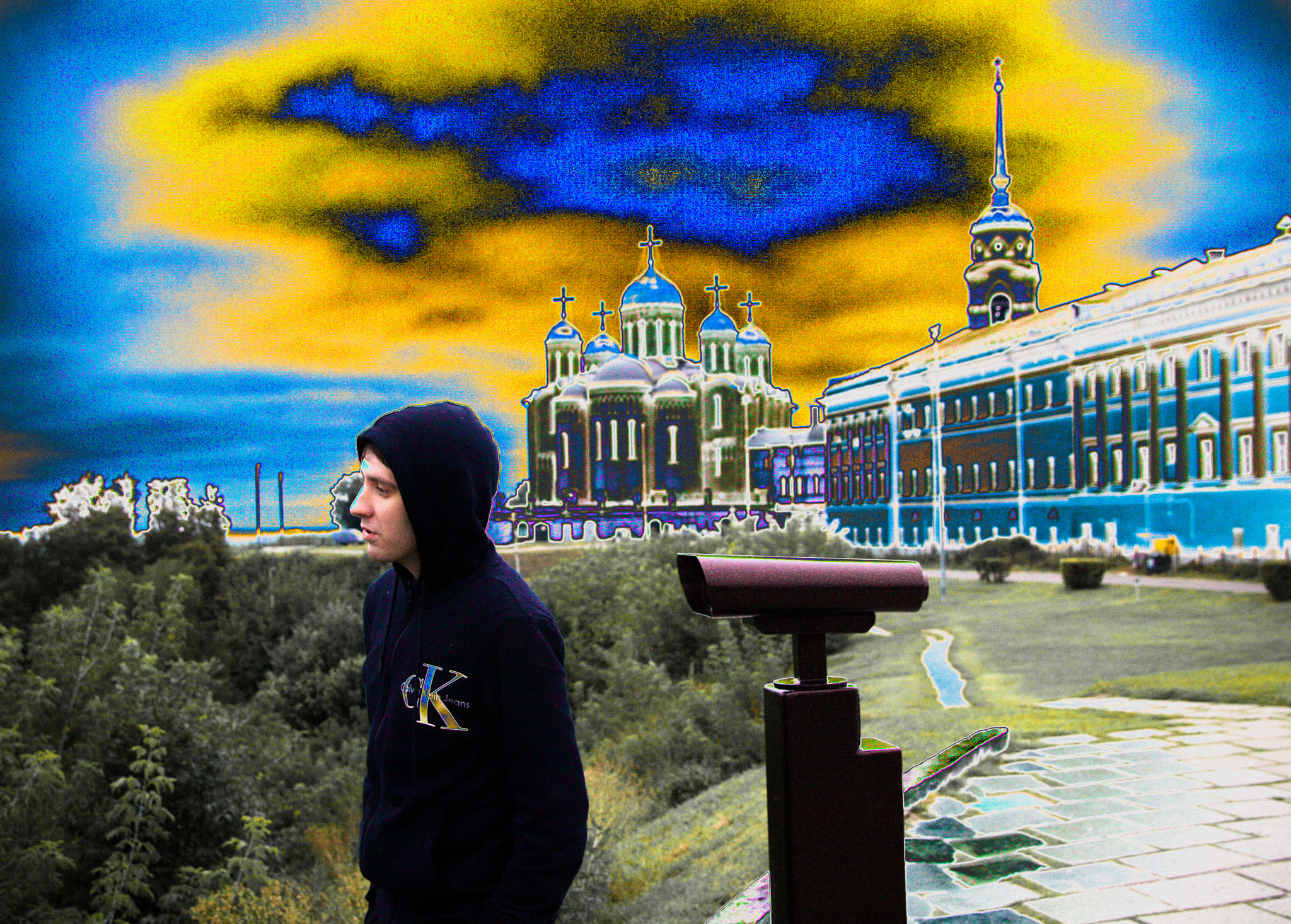 Olympus E-330 (EVOLT E-330) sample photo. Demetruis cathedral and observation deck and uspenskiy sobor photography