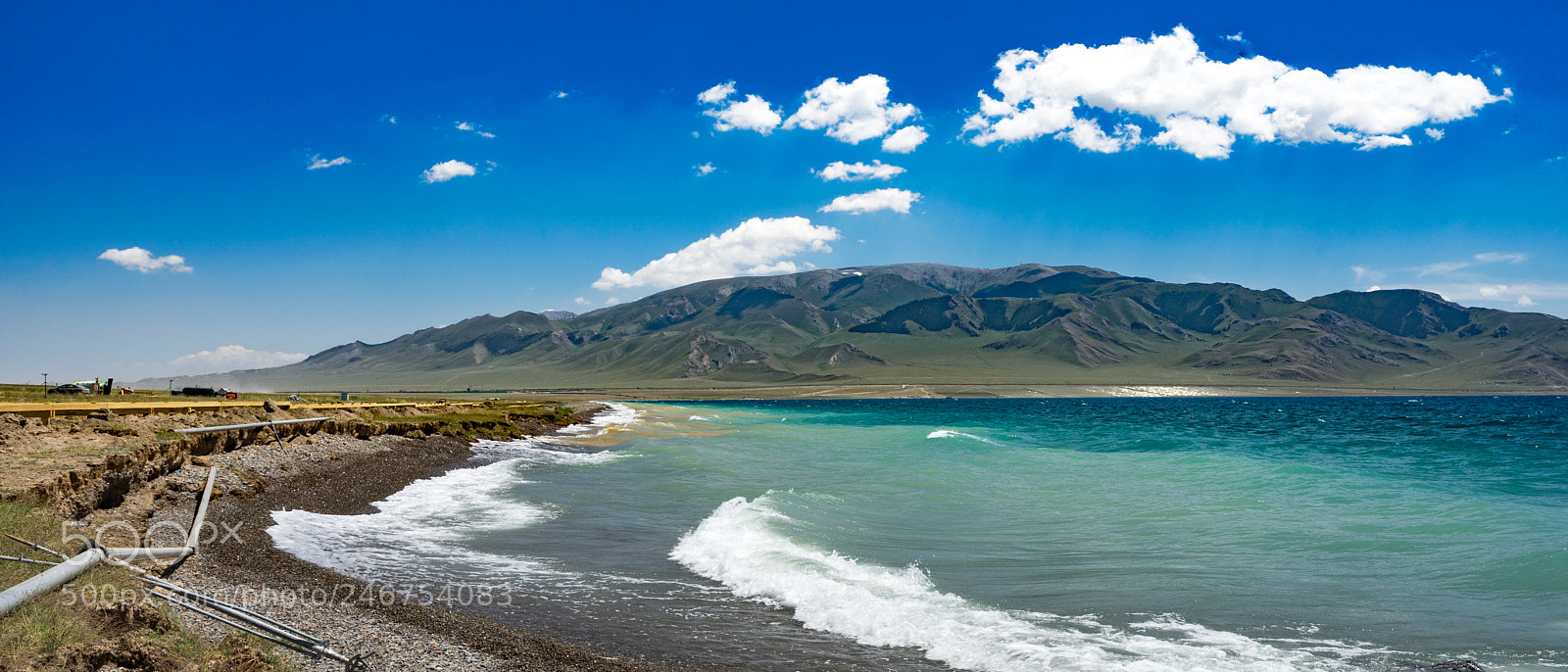 Sony a7 II sample photo. Sayram lake 赛里木湖 photography
