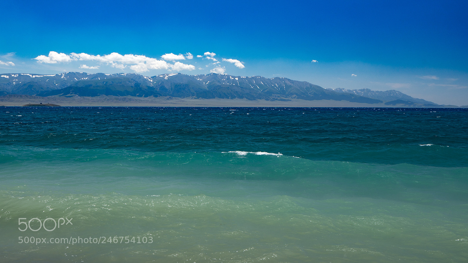 Sony a7 II sample photo. Sayram lake 赛里木湖 photography