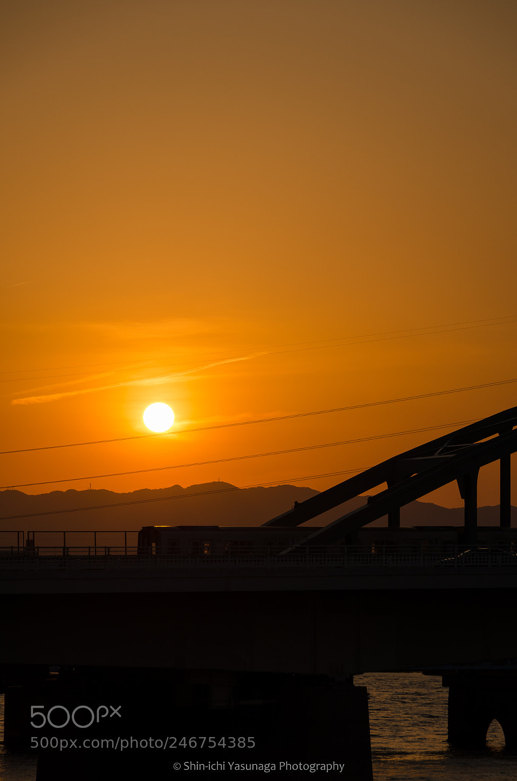 Pentax K-30 sample photo. Sunset & train photography