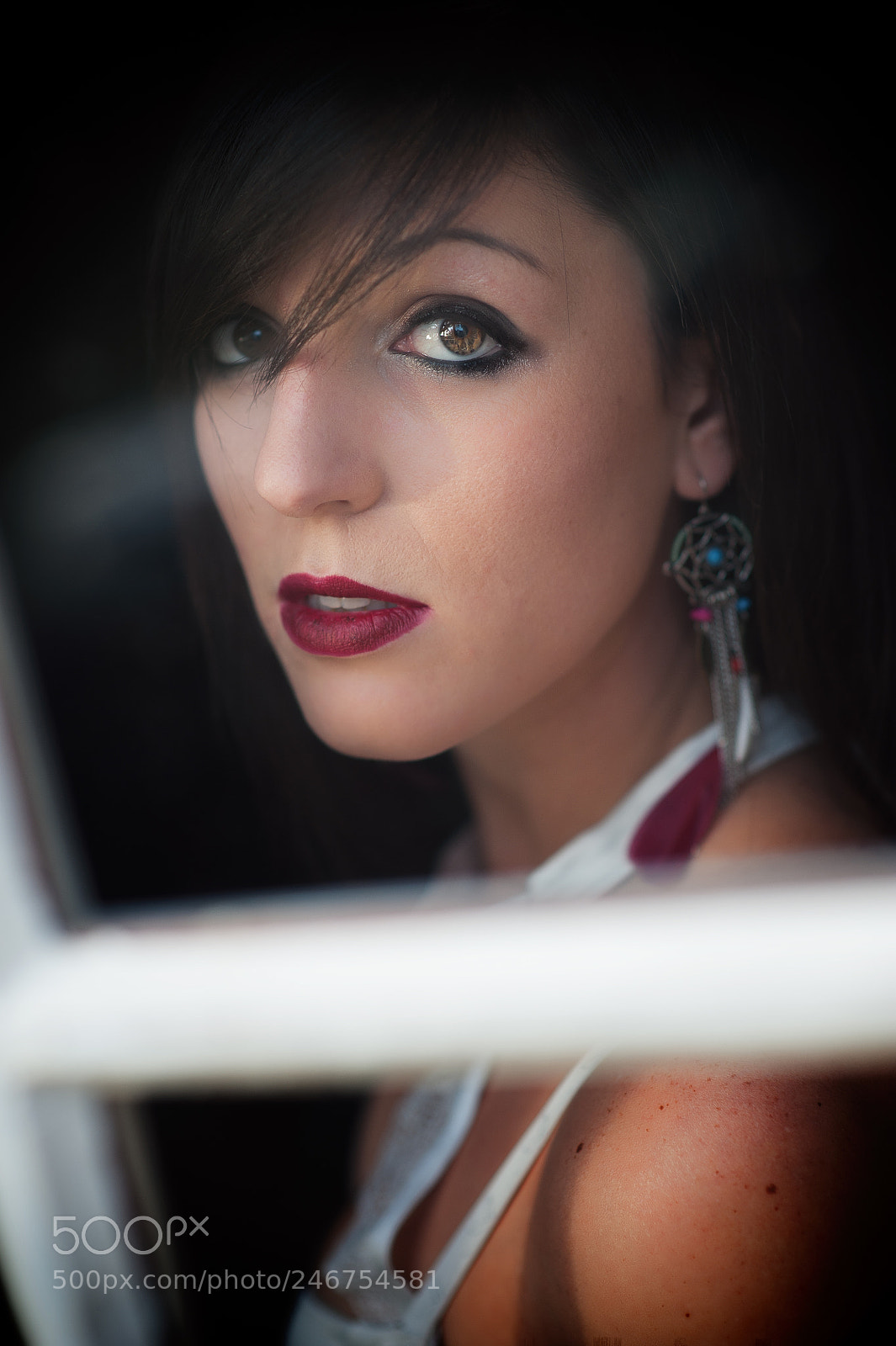 Nikon D700 sample photo. Through the glass elodie photography