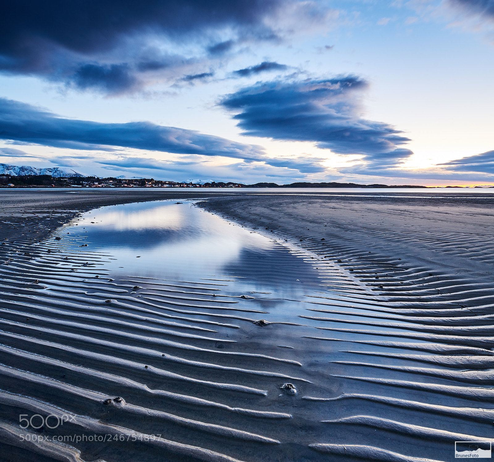 Nikon D850 sample photo. The blue hour photography