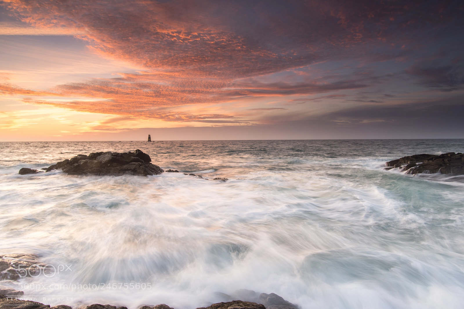 Nikon D600 sample photo. Moving sea at sunset.. photography