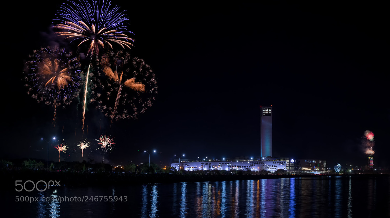 Fujifilm X-T10 sample photo. Sinulog 2018 fireworks photography