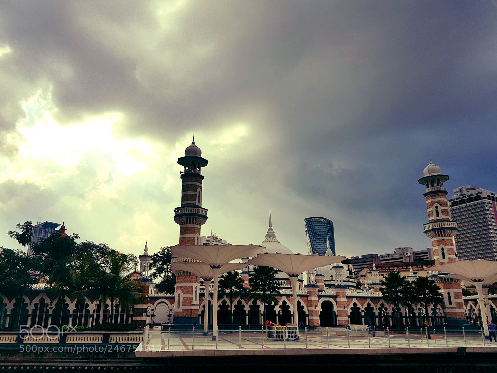 Samsung Galaxy S7 Edge sample photo. Masjid jamek kuala lumpur photography