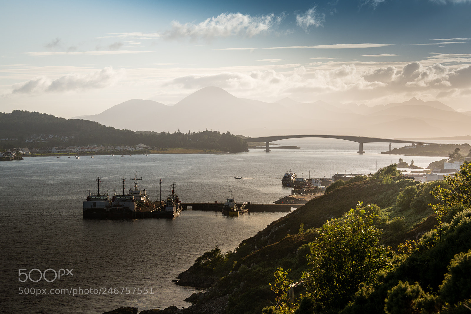 Nikon D800 sample photo. Skye bridge photography