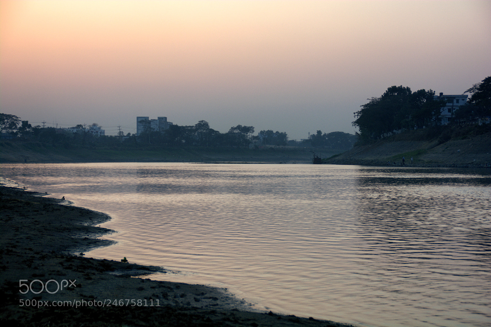 Nikon D5200 sample photo. River of sunset photography