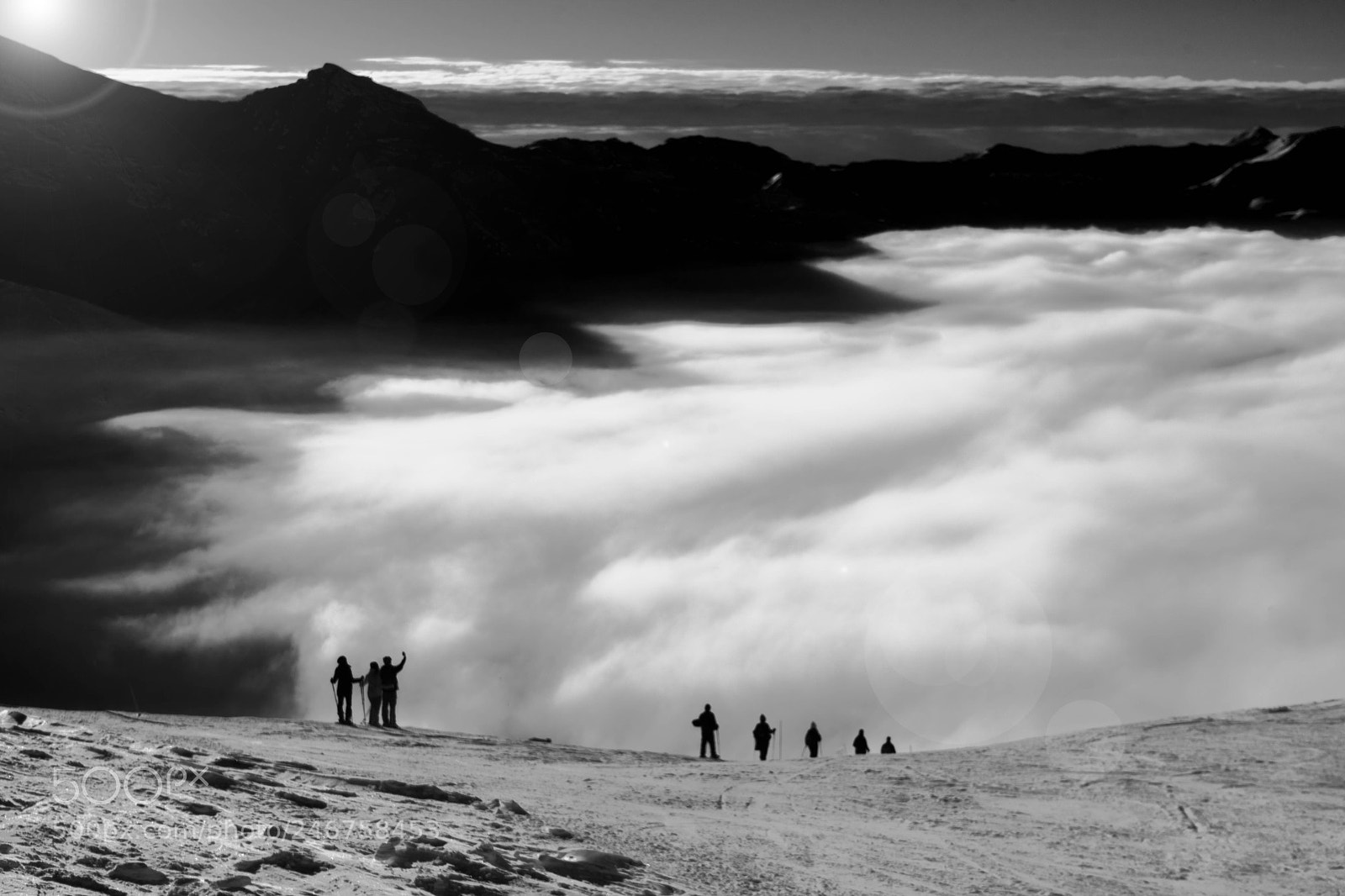 Sony a7 sample photo. Above the clouds, between photography