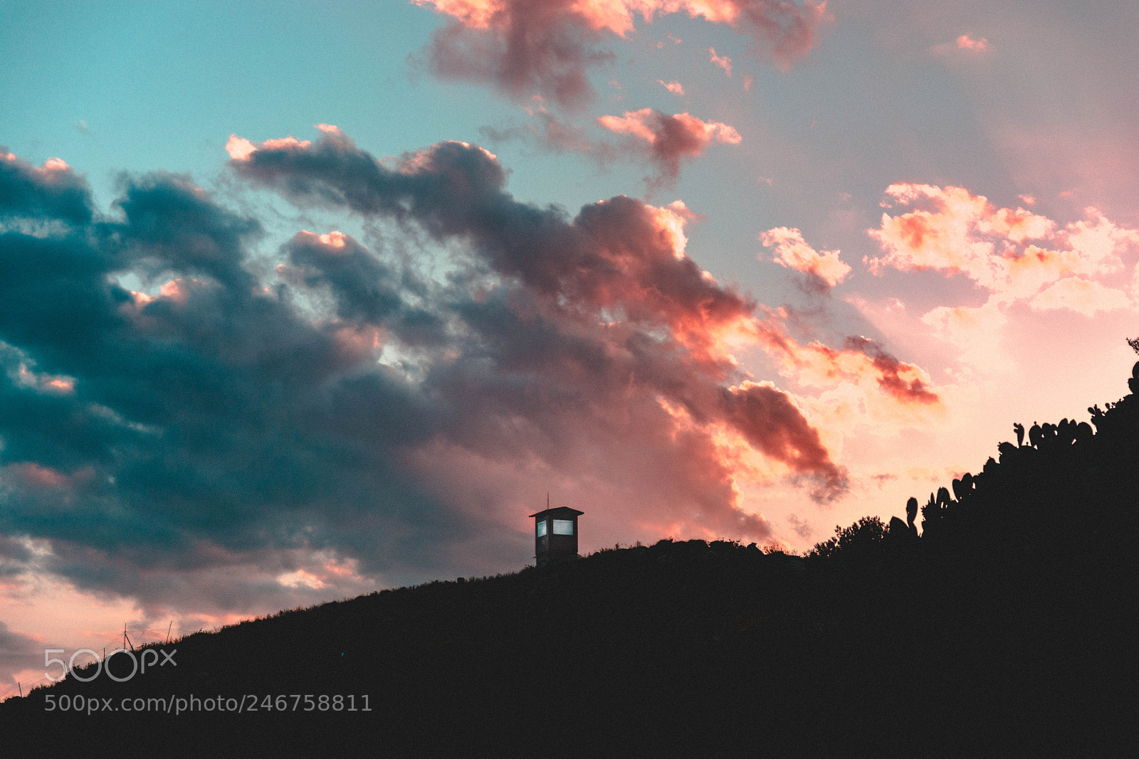 Nikon D5200 sample photo. Burning in the skies photography
