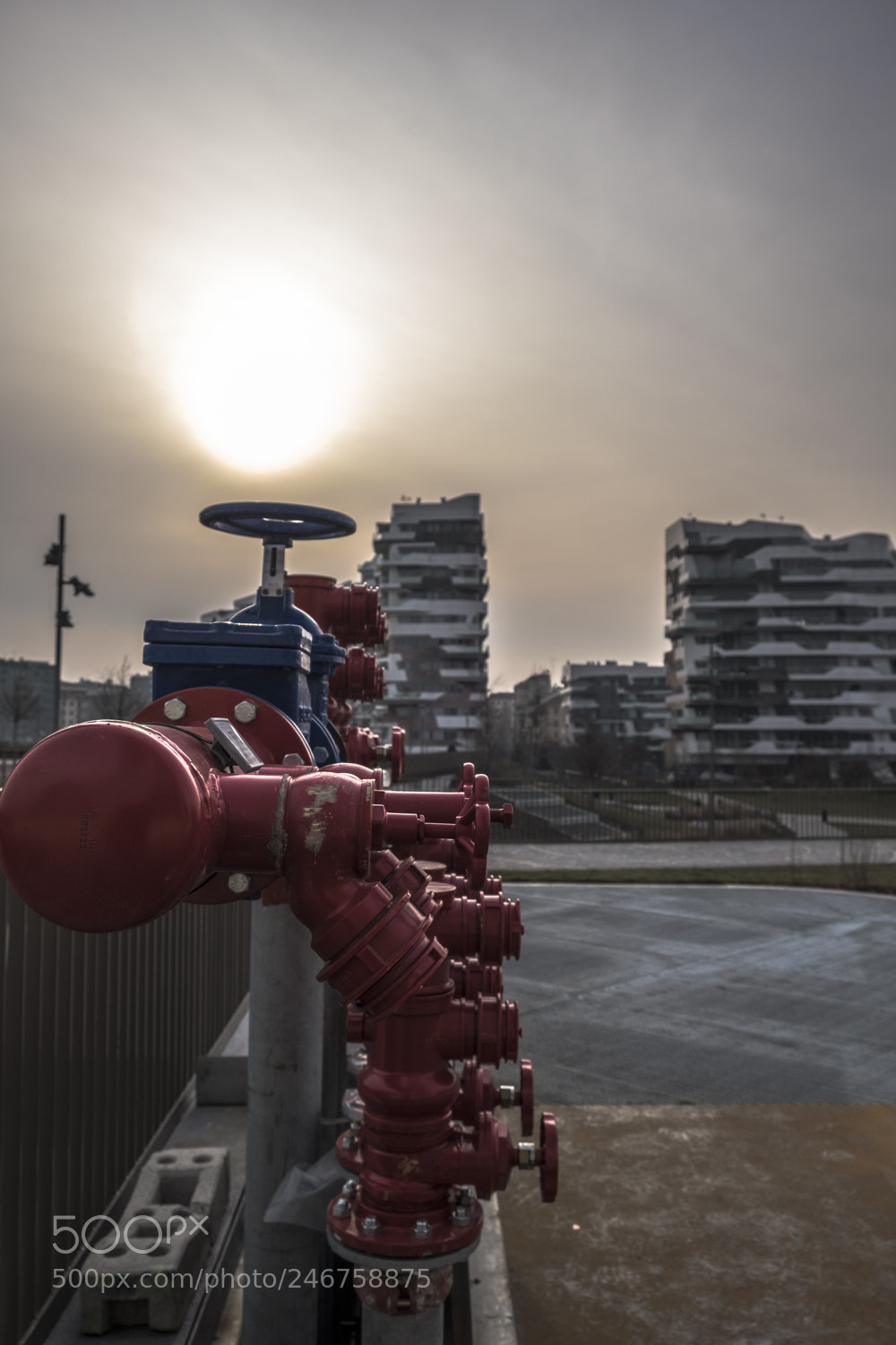 Fujifilm X-T20 sample photo. Milan, sunrise in citylife. photography