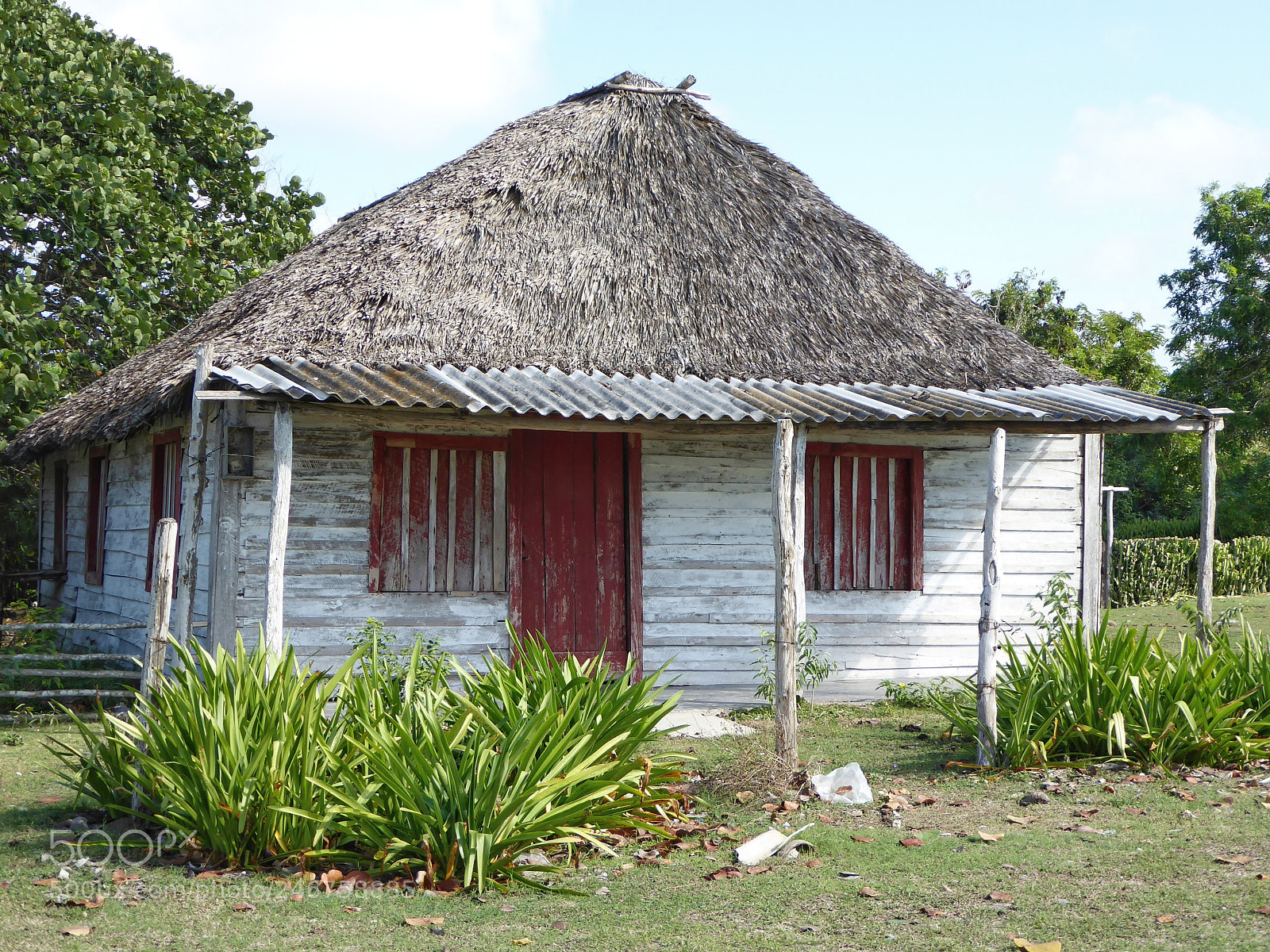 Panasonic DMC-TZ71 sample photo. Farmerhouse in cuba photography