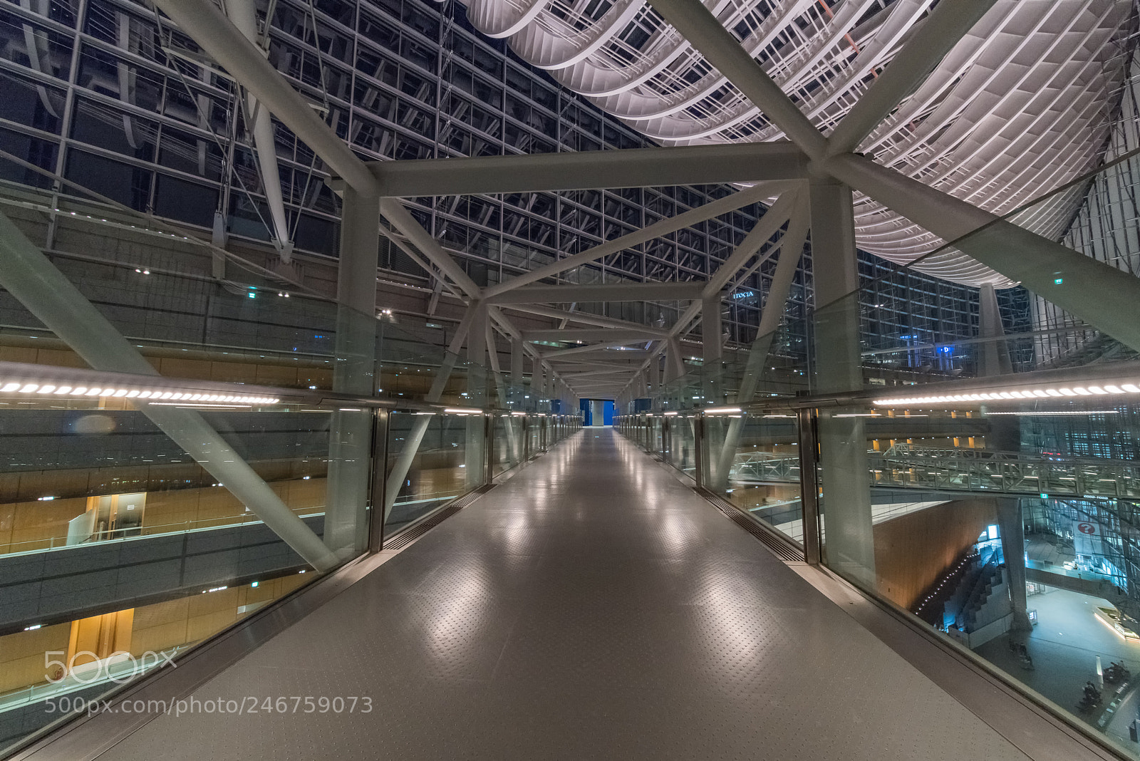 Pentax K-1 sample photo. Roofed passage photography
