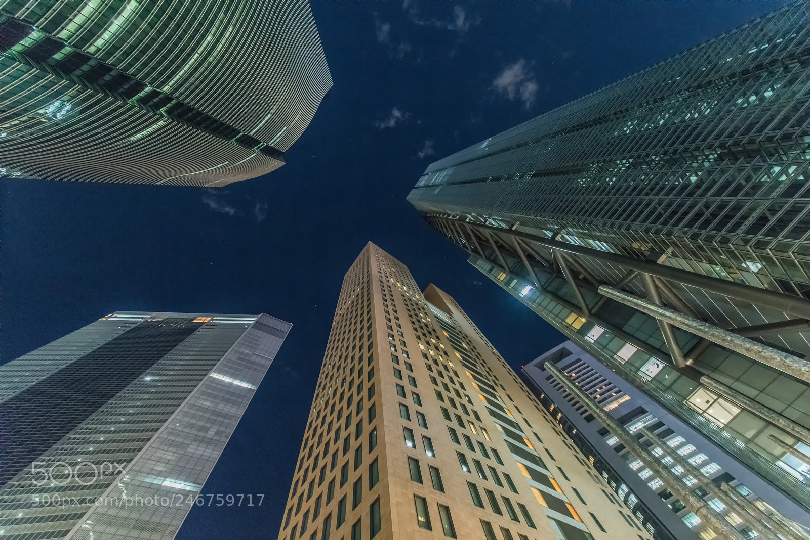 Pentax K-1 sample photo. Shiodome photography