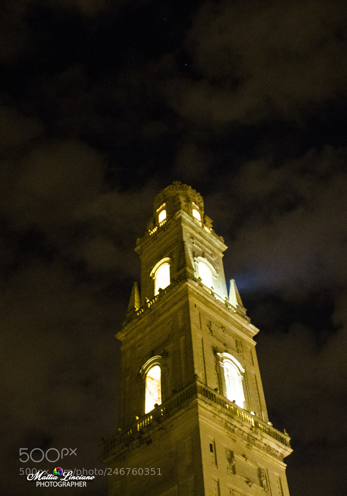 Canon EOS 60D sample photo. Campanile duomo lecce photography
