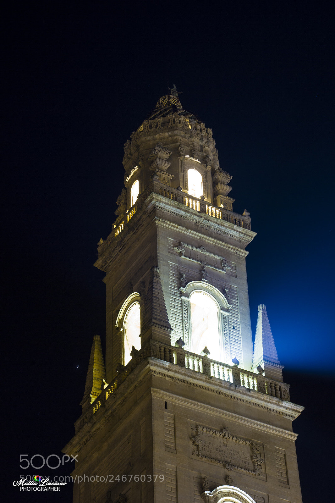 Canon EOS 60D sample photo. Campanile duomo lecce photography