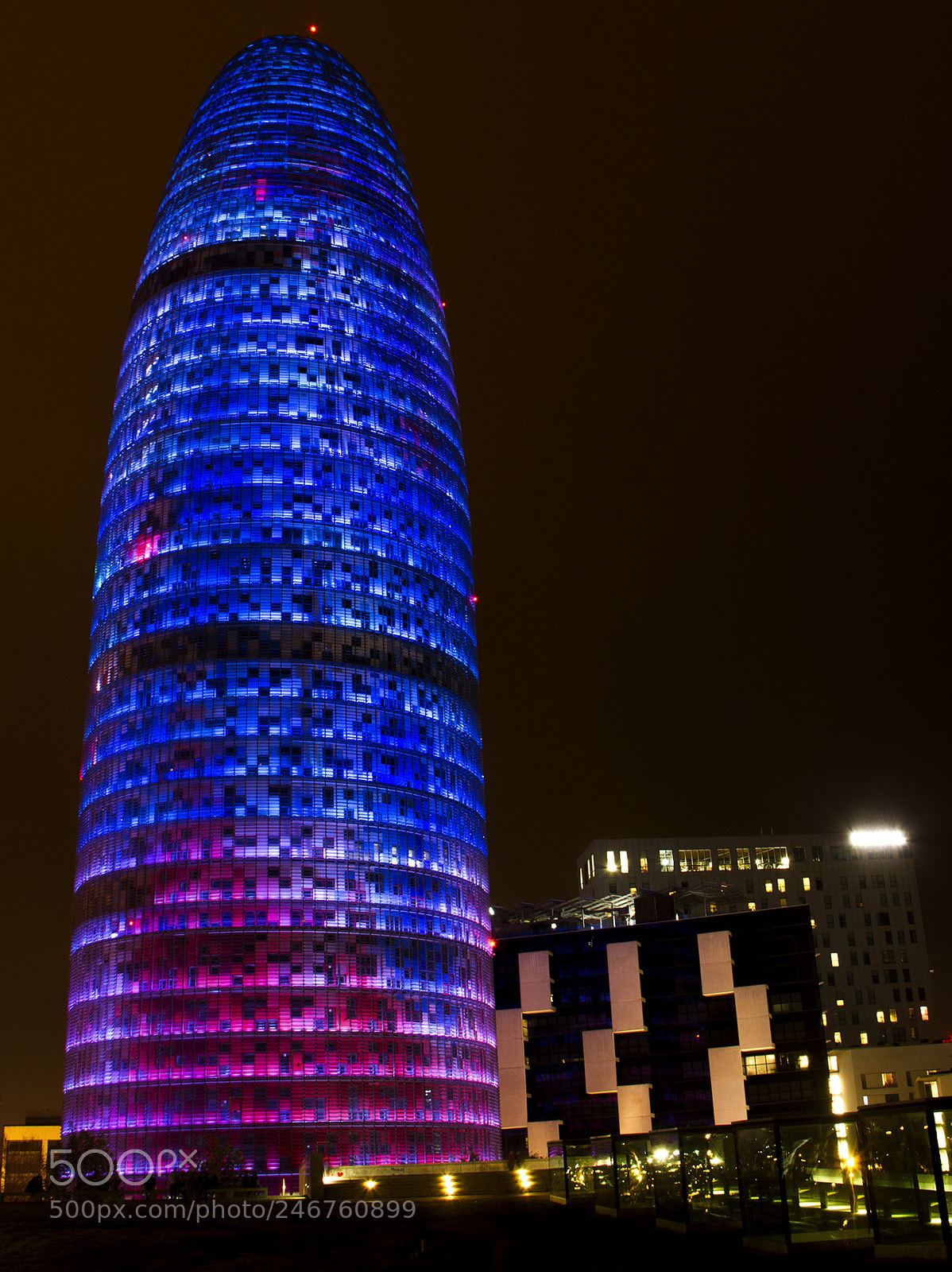 Canon EOS 7D sample photo. Torre agbar photography