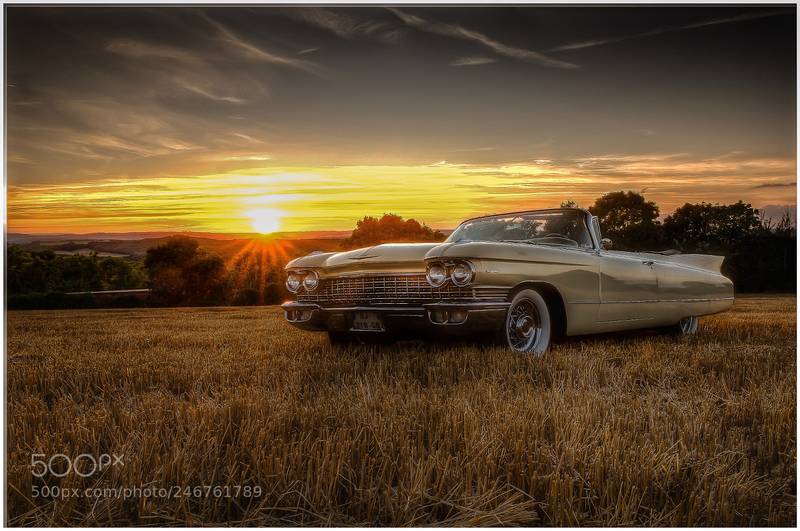 Nikon D810 sample photo. Old cadillac photography