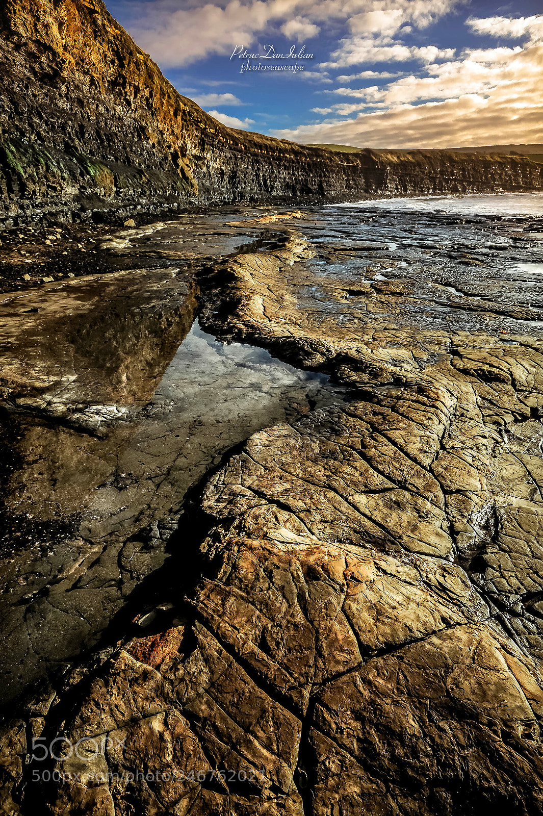 Nikon D700 sample photo. Kimeridge bay photography