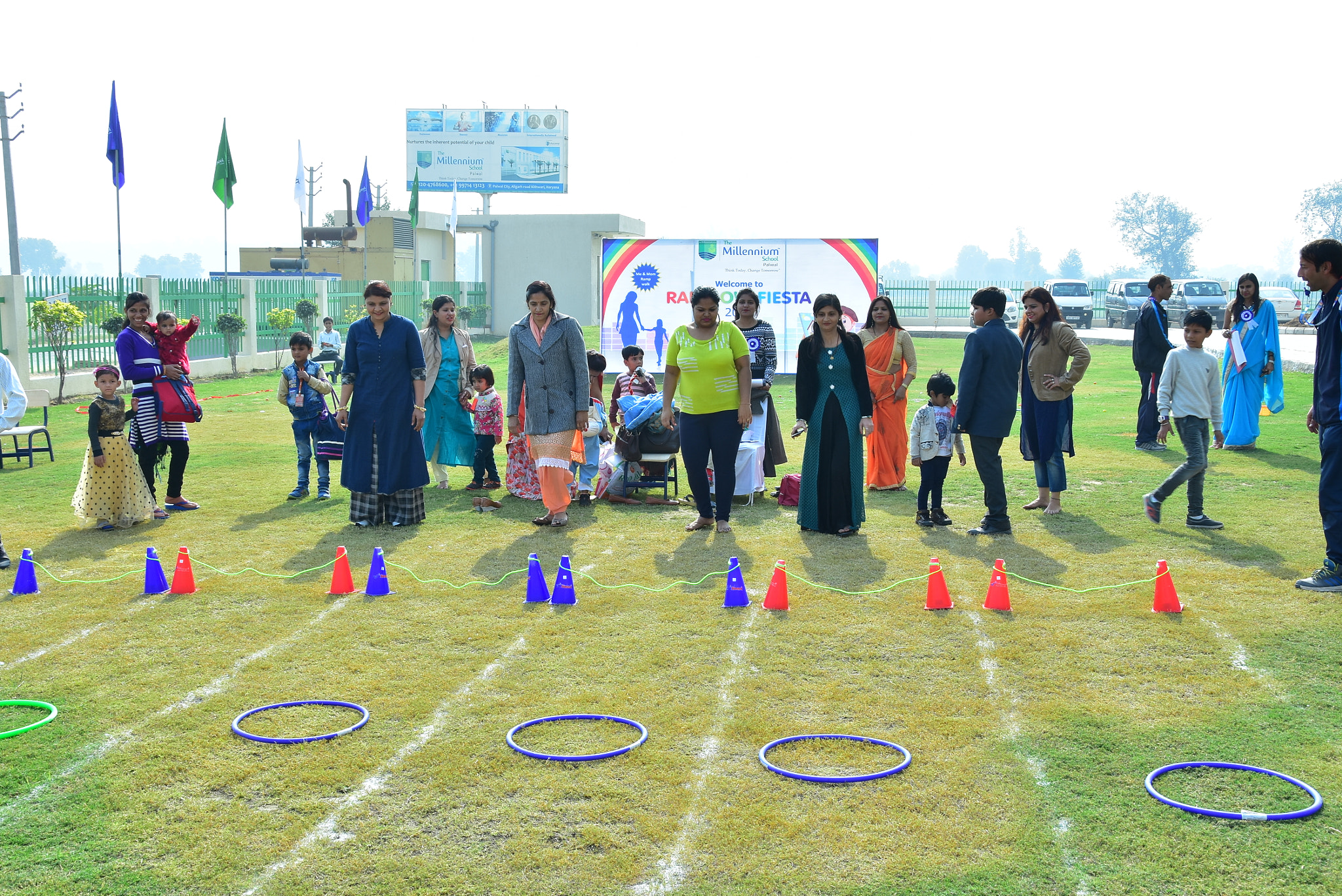 Nikon D7200 sample photo. Sports day at the millennium school photography