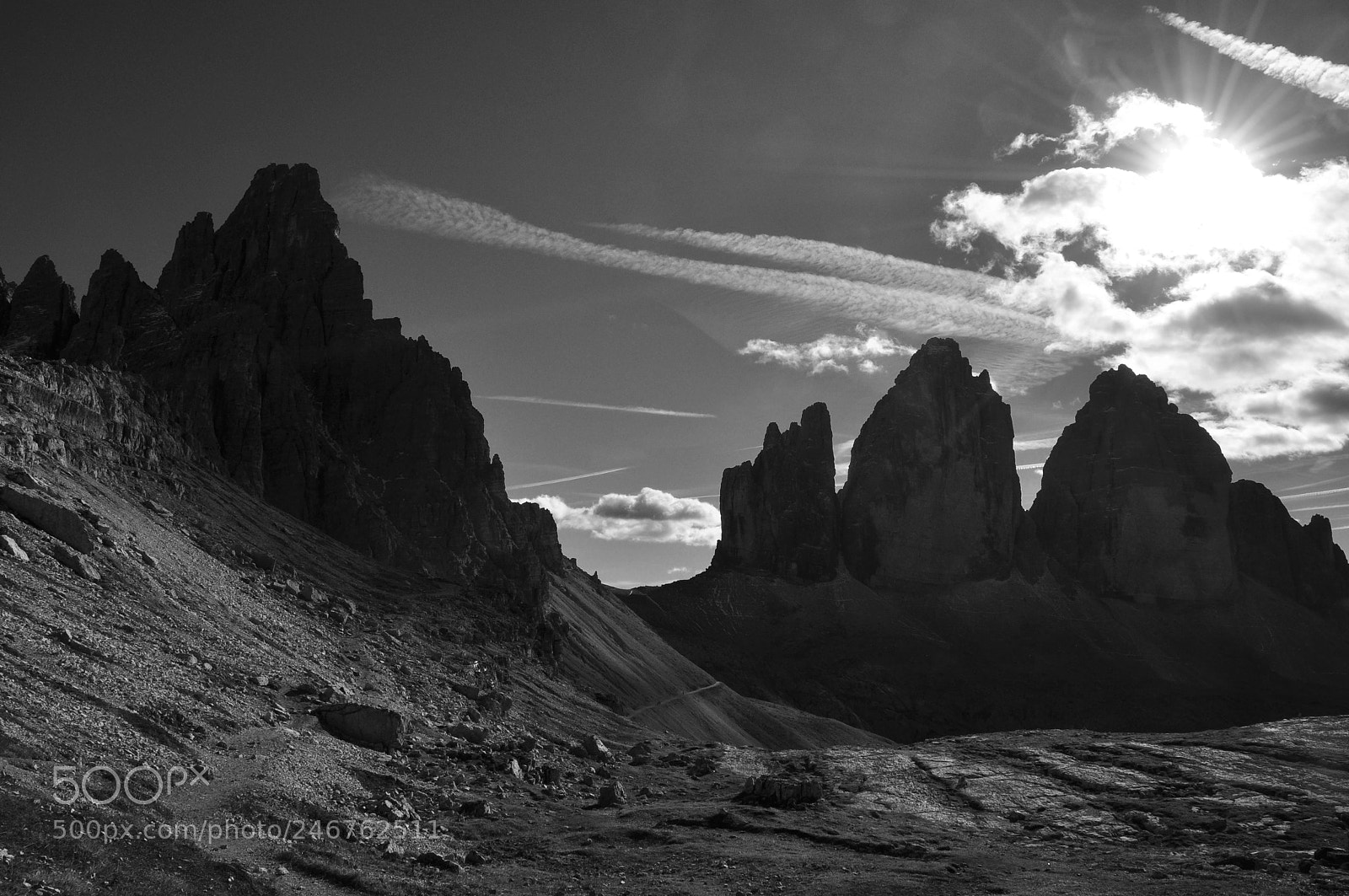 Nikon D90 sample photo. Tre cime di lavaredo photography